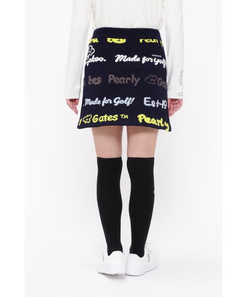 PEARLY GATES（パーリーゲイツ） スカート 「PEARLY GATES」天竺×ロゴ