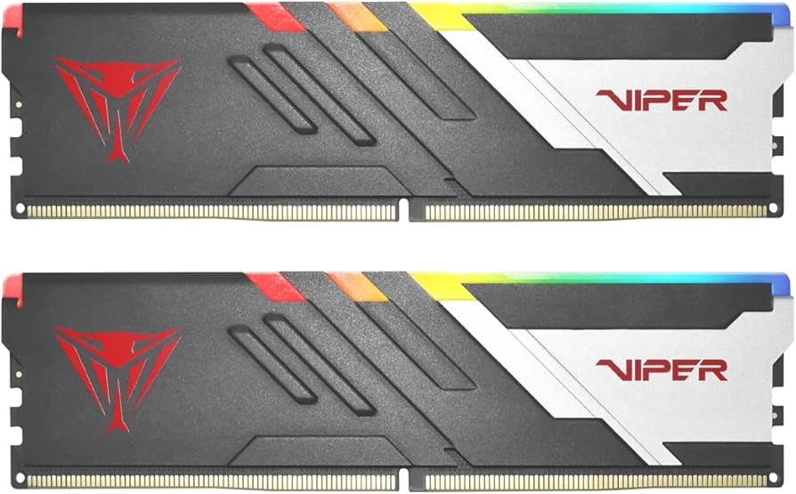 Patriot Memory Viper Venom RGB DDR5 RAM 32GB (2X16GB) 6400MHz CL32