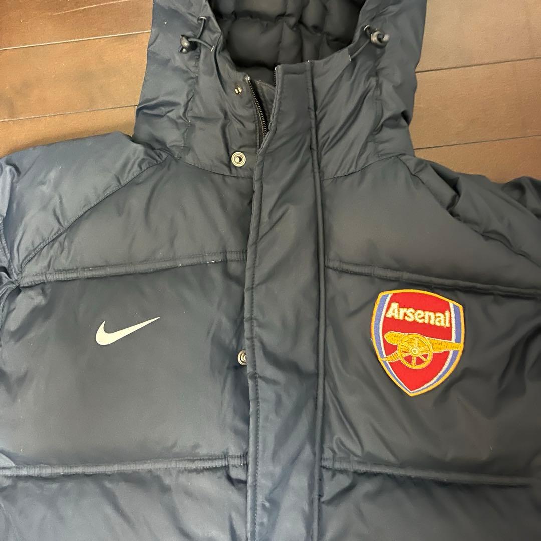 Nike Arsenal ベンチコート ネイビー　90s NIKE (ナイキ) NIKE 90s ベンチコート ロングコート 裏ボア XL