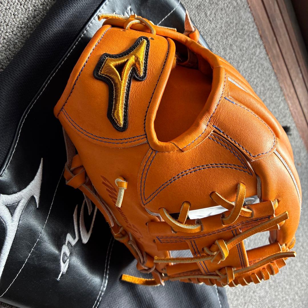 週末限定値下　ミズノプロ　硬式用グラブ　内野手　グローブ　HAGA JAPAN 楽天市場】ミズノ 野球 グローブ 硬式 内野用 高校野球対応 グラブ